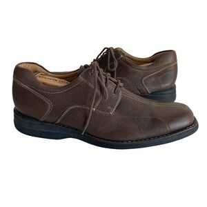 Johnston and Murphy Shuler Bicycle Comfort Shoes Sz 10.5  Brown Leather Heritage